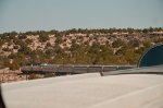 Grand Canyon Railway traveling to the Canyon